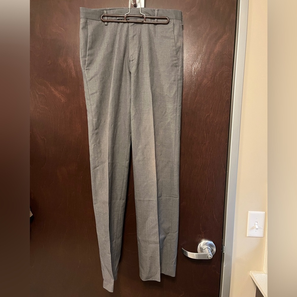 Kenneth Cole Reaction Men’s Gray Dress Pants